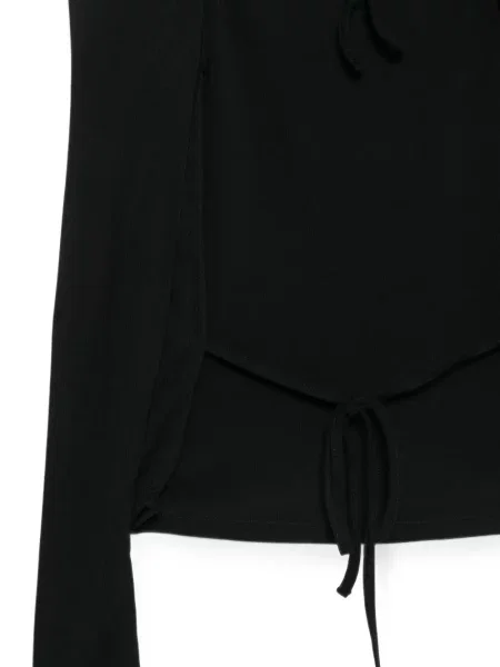 Lung tricou Eckhaus Latta negru