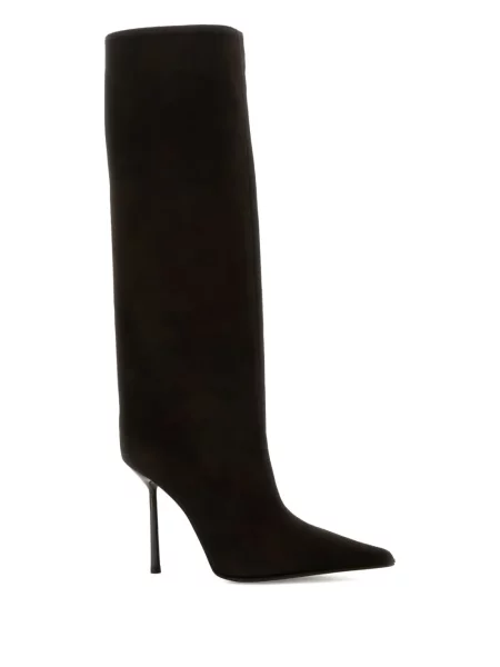 Botine Le Silla din piele de căprioară negru