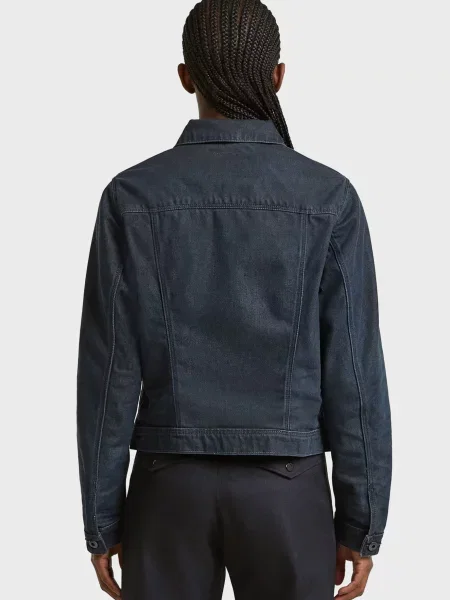 Джинсова куртка G-star Raw синя