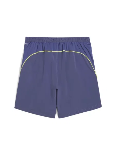 Короткие спортивные шорты Puma для бега синие