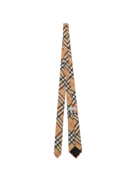 Cravată Burberry de lână în carouri