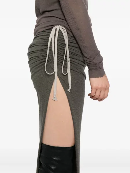 Fustă Rick Owens verde