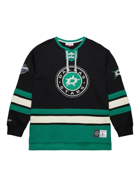 Суитчър Mitchell & Ness с връзки с дантела черно