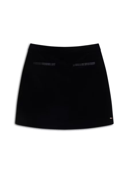 TOMMY HILFIGER Fustă Festive' negru
