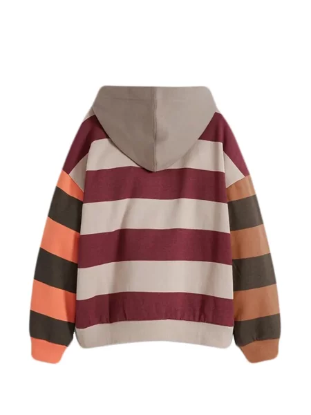 Bluza z kapturem dziecięca Desigual czerwona
