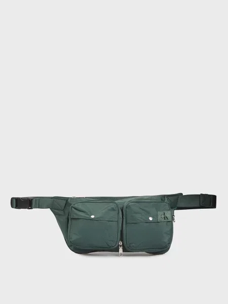 Пакувальний поясна сумка Calvin Klein Jeans зелена