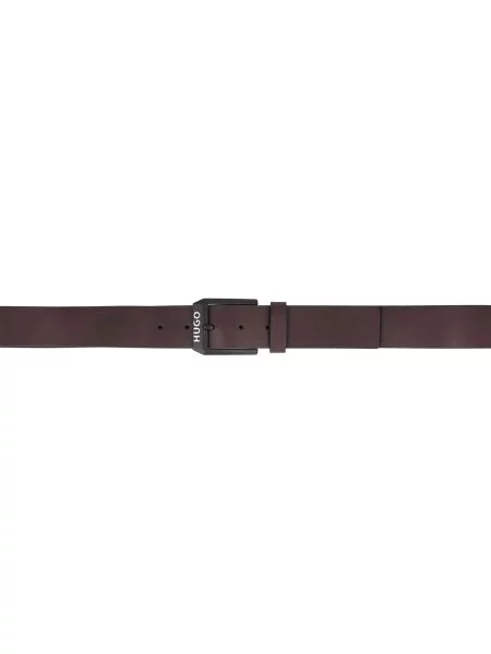 HUGO De piele curea maro