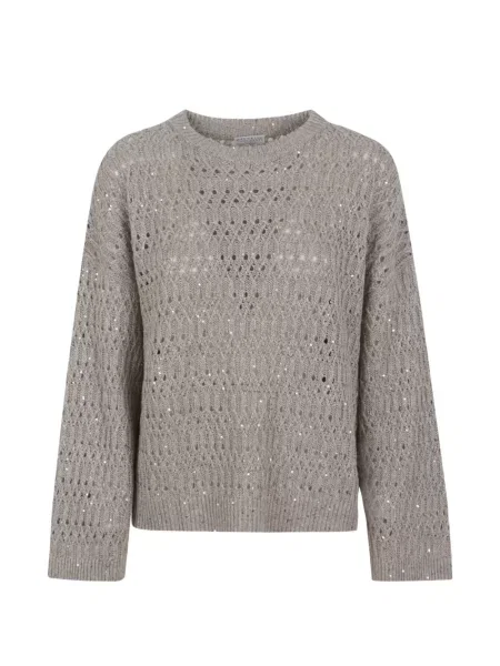 Pulover Brunello Cucinelli ajurat