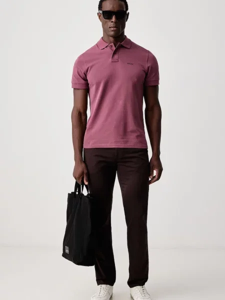 BOSS Orange штани chinos з Chino_slim помаранчеві