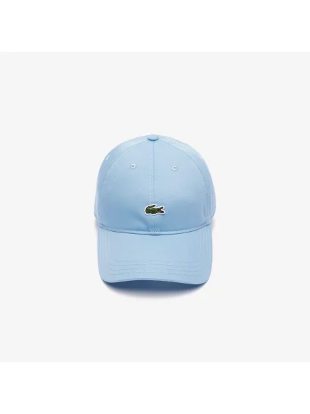 Lacoste Czapka Unisex Z Organicznej Bawełny Twill niebieska