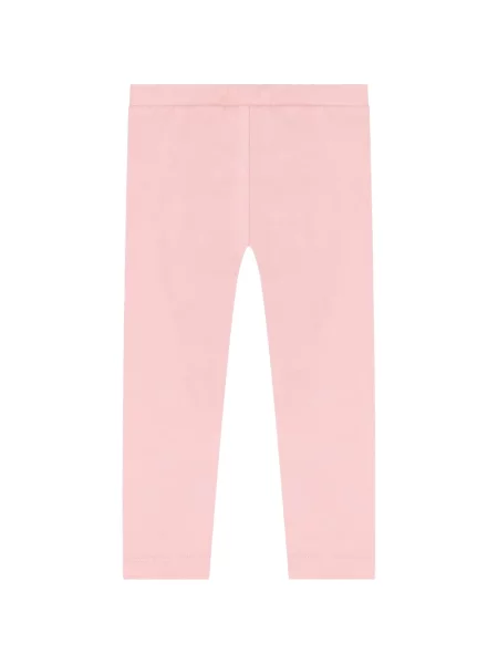 Legginsy dziecięce Moschino różowe