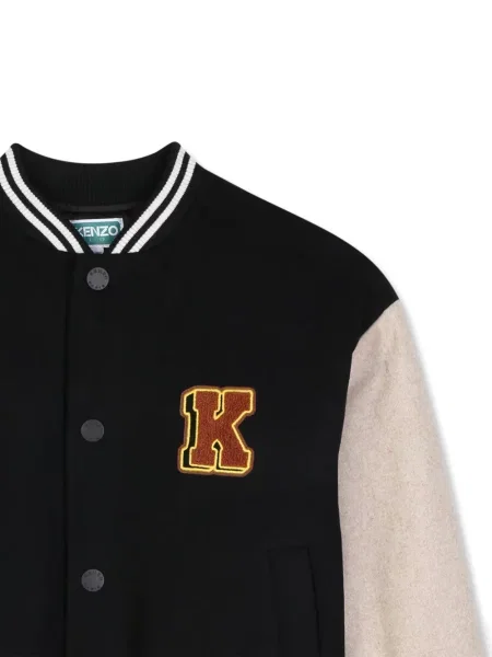 Kurtka bomber dziecięcy Kenzo czarny