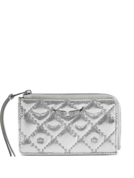 Portofel Zadig&voltaire argintiu