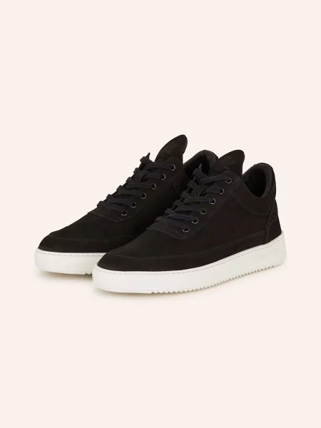 Filling Pieces sneakersy nubukowe Low Top Ripple Nubuck czarny