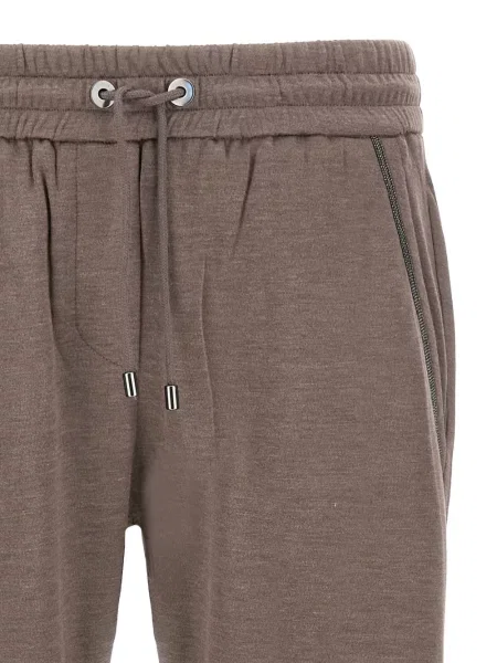 Pantaloni Brunello Cucinelli maro