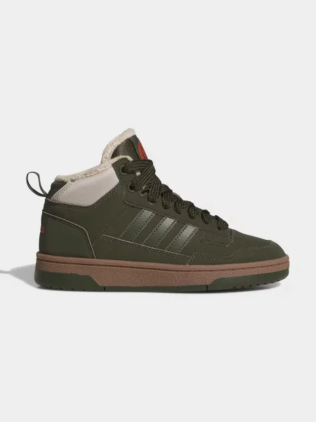 Adidas RAPID COURT MID sneakers detské zelená