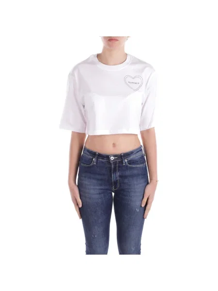 Tricou John Richmond alb