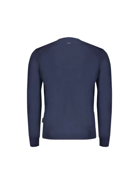 Sweter Napapijri niebieski