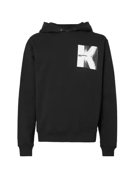 Geacă de blugi Karl Lagerfeld Jeans negru