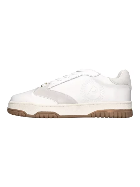 Sneakersy Pollini skórzane białe