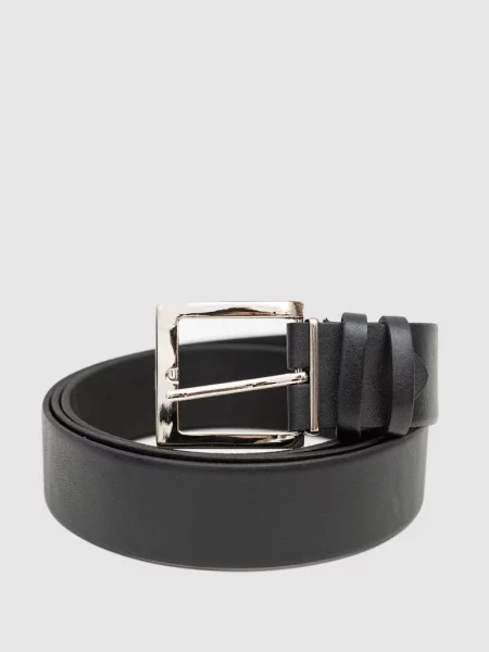 Ремень Ager из искусственной кожи с ремешками черный