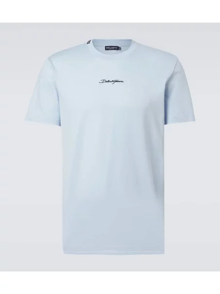 Jersey majica Dolce&gabbana modra