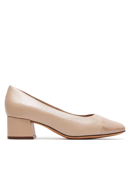 Nizki čevlji Caprice Beige Comb bež