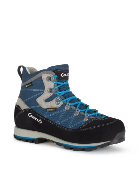 Buty sportowe trekkingowe Aku Trekker WIDE Gore-tex skóra czarne