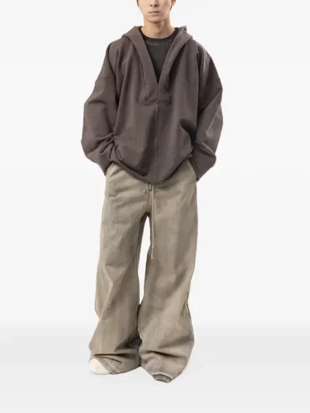 Mikina s kapucňou Rick Owens Drkshdw sivá