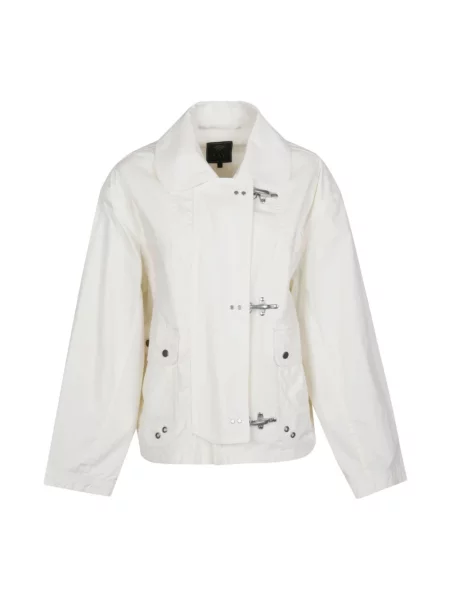 Kurtka bomber Fay biały