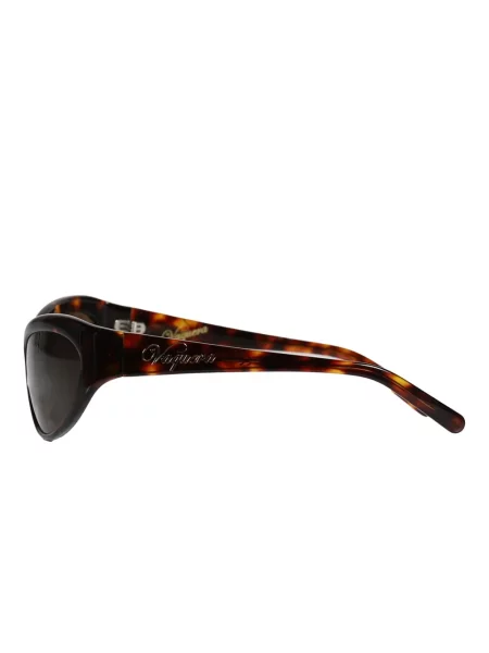 Ochelari de soare Vaquera cu imprimeu geometric maro