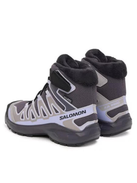 Bakancs Salomon XA PRO WINTER WP J Világosszürke