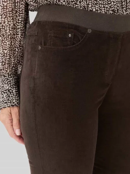 Dżinsy o kroju slim fit z mieszanki bawełny i model Pamina' Raphaela By Brax