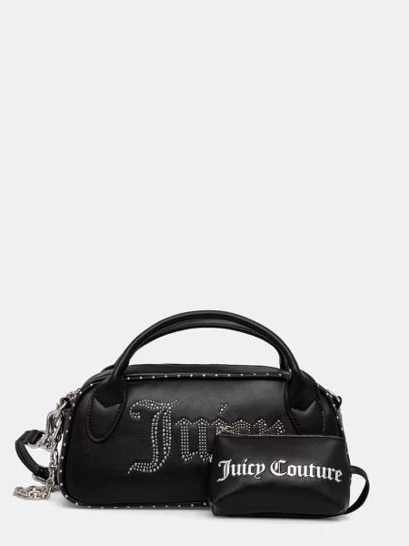Juicy Couture crossbody torbica iz umetnega usnja KIMBERLY črna