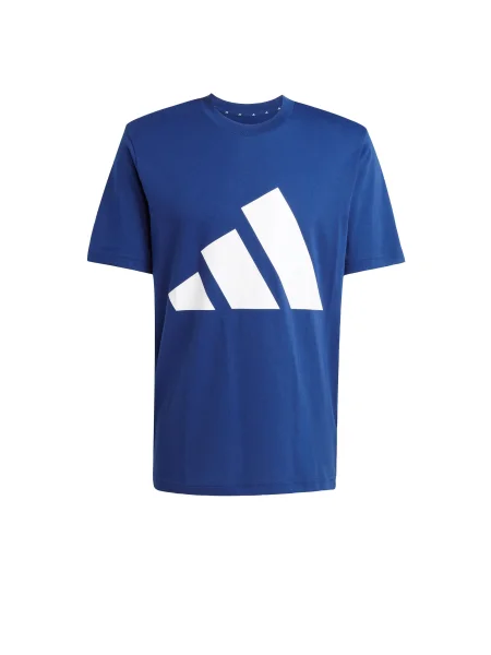 Adidas Tricou Essentials Big Logo Bleumarin alb