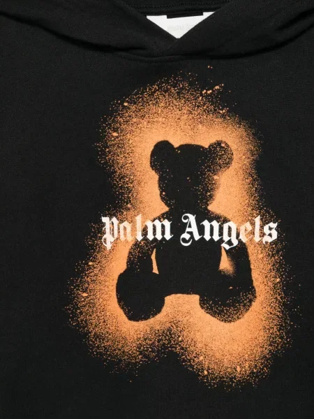 Bluza z kapturem dziecięca Palm Angels czarna