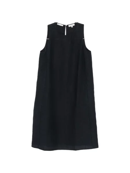 Rochie midi Marc O'polo fără mâneci în linie A albastru
