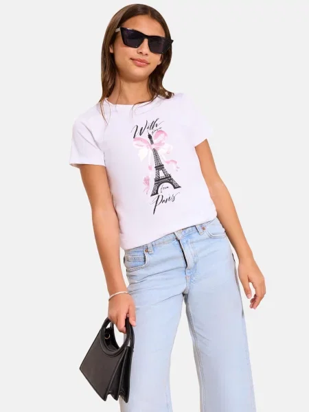 Lipsy Tricou roz / roz pastel negru