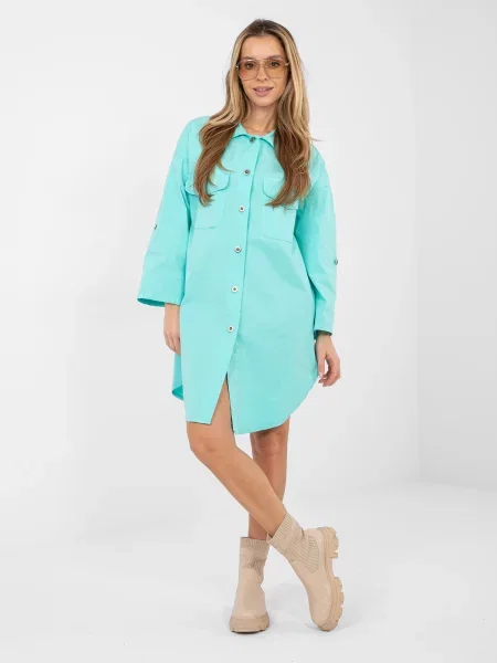 Rochie Rue Paris turcoaz