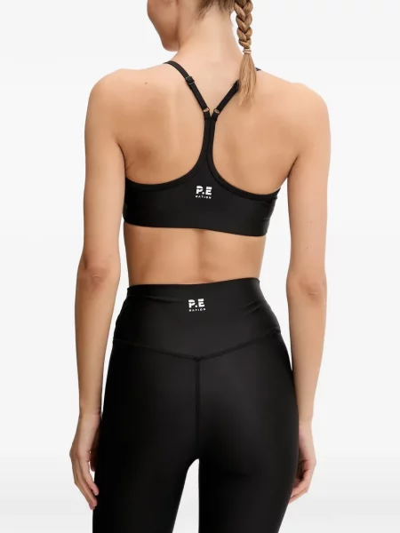 Sutien sport P.e Nation cu imagine negru