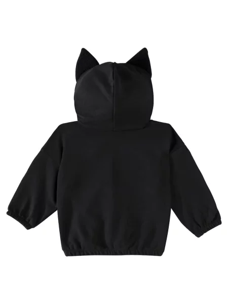 Hoodie Mini Rodini μαύρο