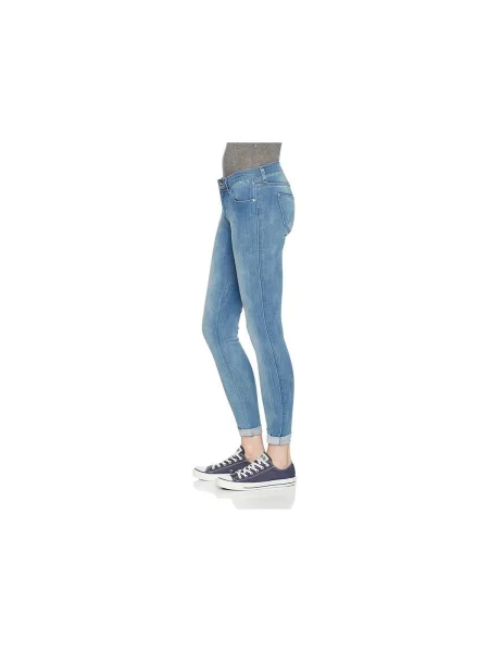 Skinny fit džínsy Wrangler modrá