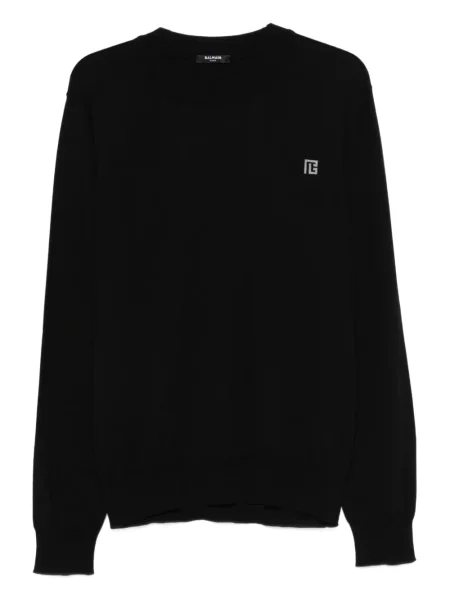 Tricou Balmain lung negru