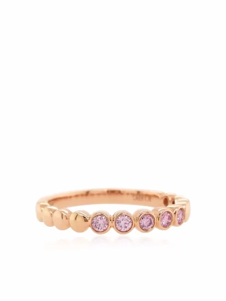 Aur roz diamant inel Hyt Jewelry cu model argyle roz