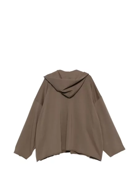 Hanorac cu glugă Rick Owens Drkshdw cu glugă maro