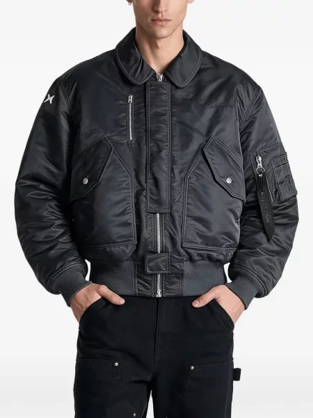 Μπουφάν bomber Alpha Industries μαύρο