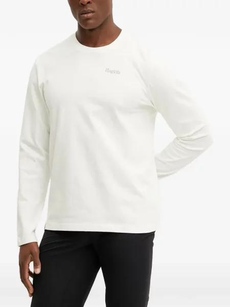Lung tricou Haglöfs alb