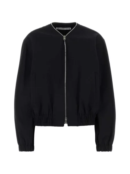 Geacă bomber Alexander Wang negru
