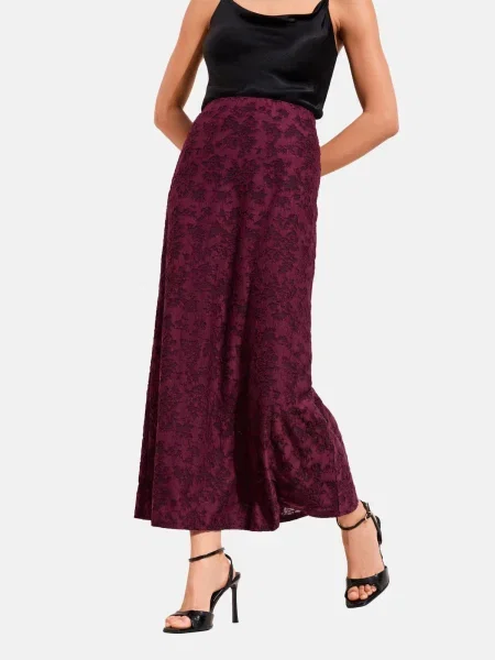 Friends Like These Fustă ciclam / mov zmeură