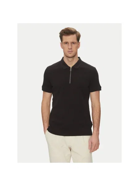 JOOP! Jeans Pólóing 15 Modern Fit fekete
